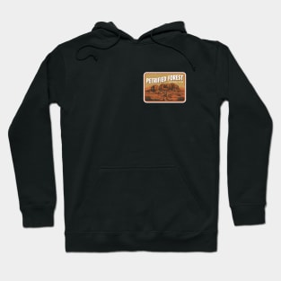 Petrified Forest National Park Vintage Emblem Hoodie